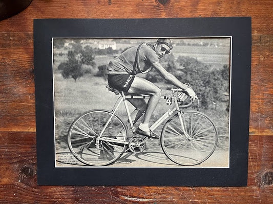Vintage Fausto Coppi/Bianchi Print - 1950