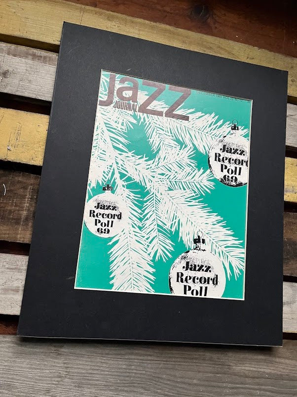 Vintage Jazz Journal Magazine cover Artwork - 1969