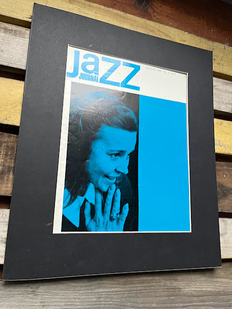 Vintage Jazz Journal Magazine cover Artwork Alice Babs 1969