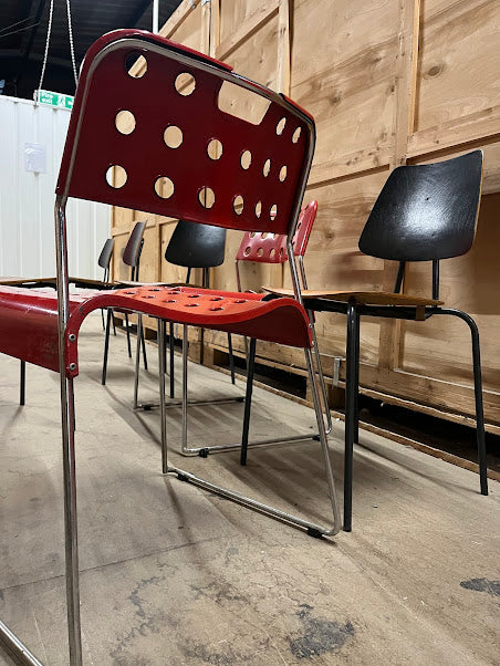 Various styles of midcentury / industrial kitchen or dining chair