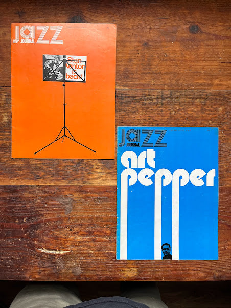 Jazz magazine original cover artwork 1973