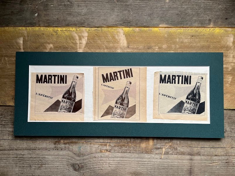 Vintage Martini Bespoke advertising Print -1950s