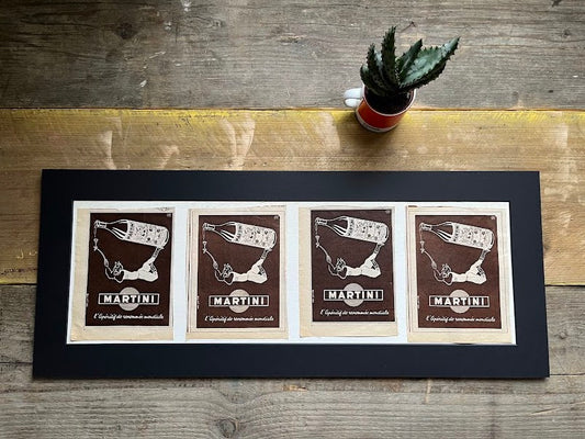 Vintage Martini  Bespoke advertising Print -1950s