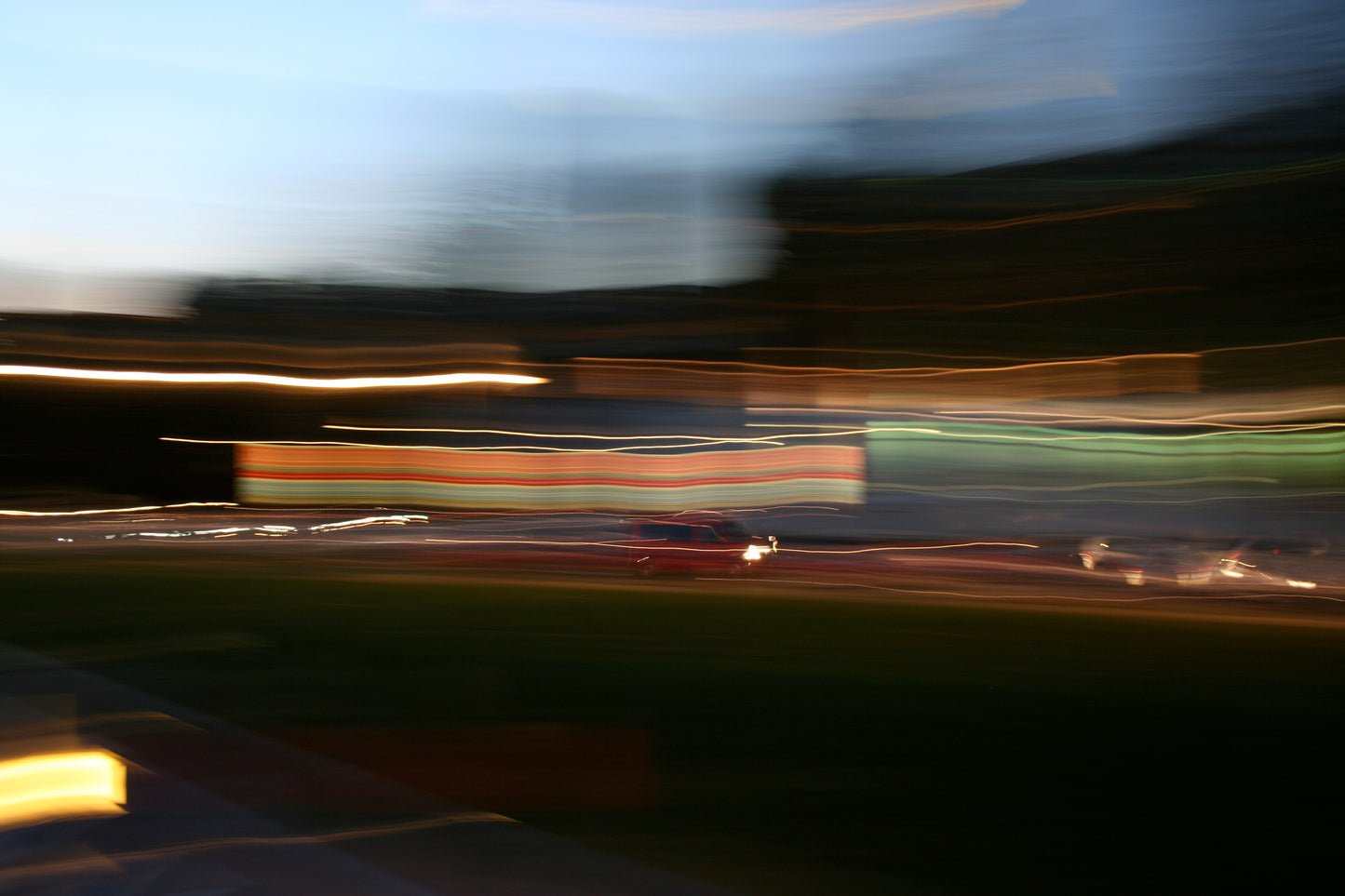 Original Photography - Red Van