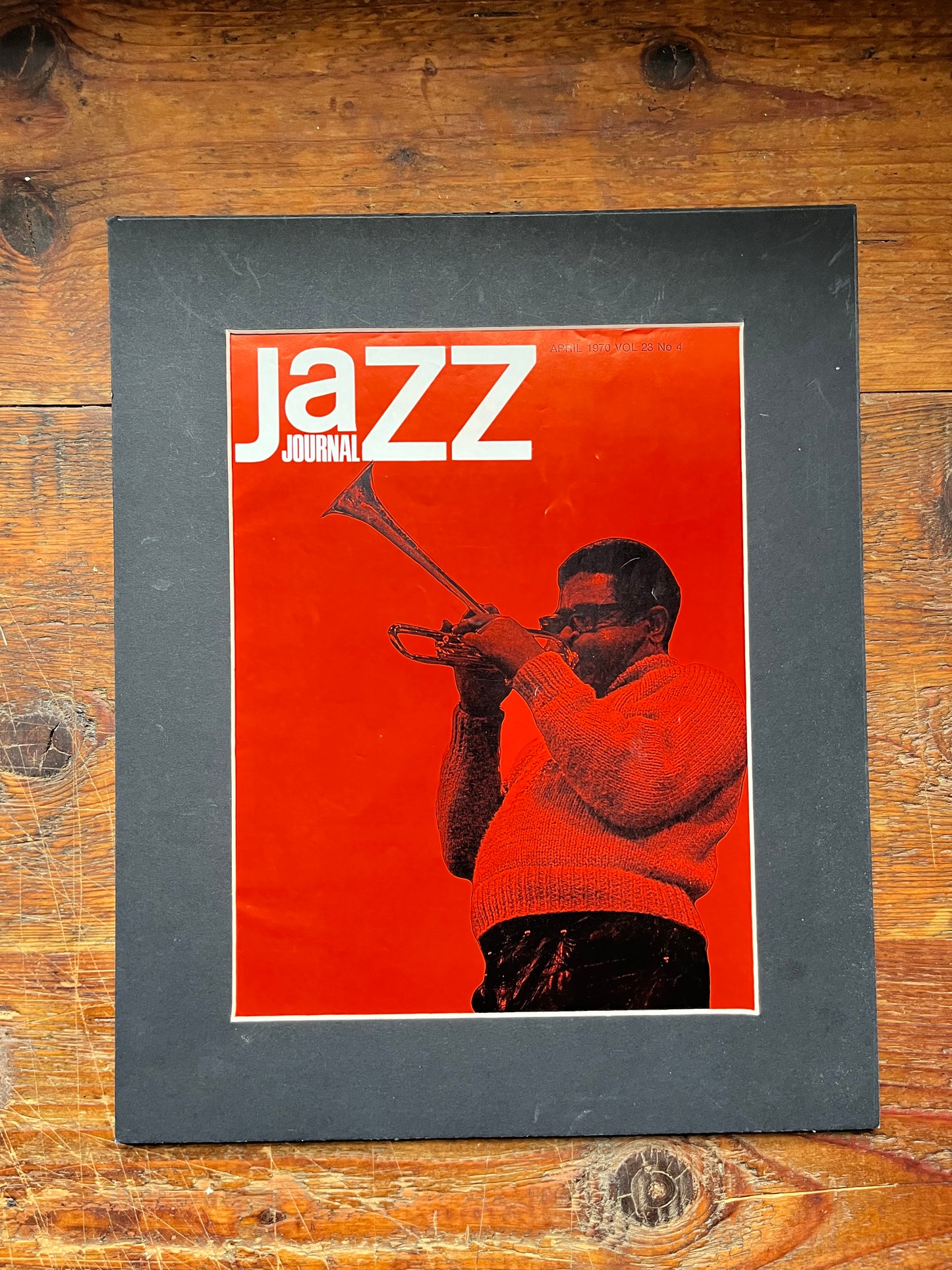 Vintage Jazz Magazine Artwork - Dizzy Gillespie 1970