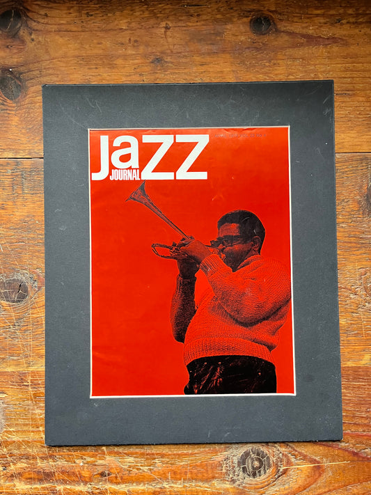Vintage Jazz Magazine Artwork - Dizzy Gillespie 1970