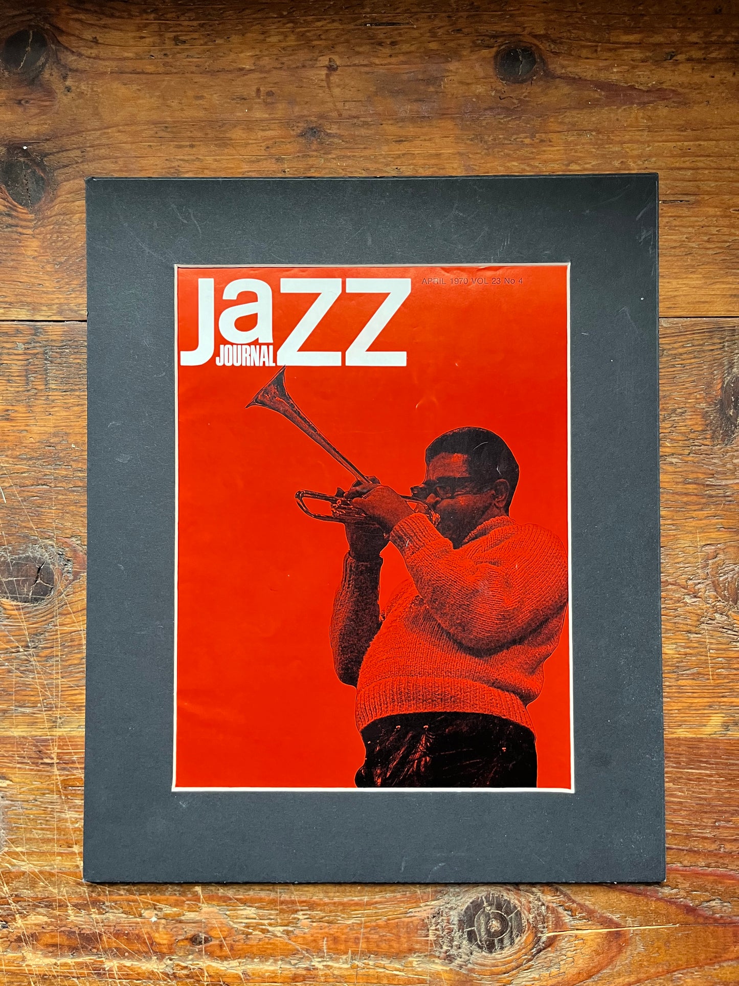 Vintage Jazz Magazine Artwork - Dizzy Gillespie 1970