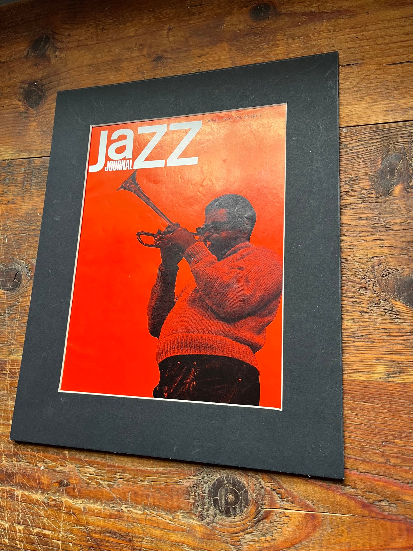Vintage Jazz Magazine Artwork - Dizzy Gillespie 1970