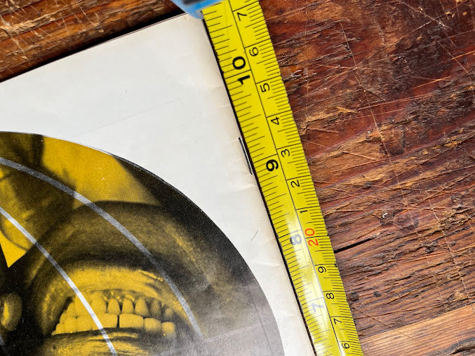 Louis Armstrong Vintage Jazz Magazine cover Artwork - 1968