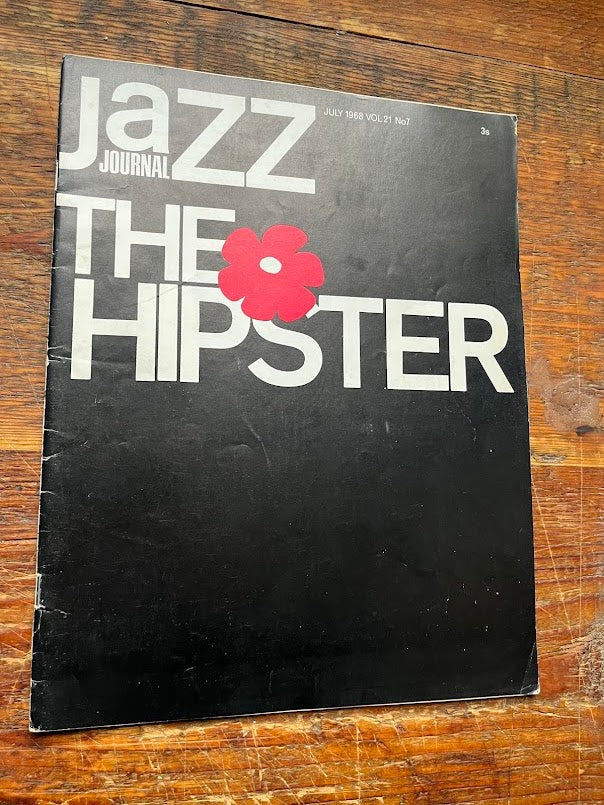 Vintage Jazz Magazine Artwork - "The Hipster" 1968