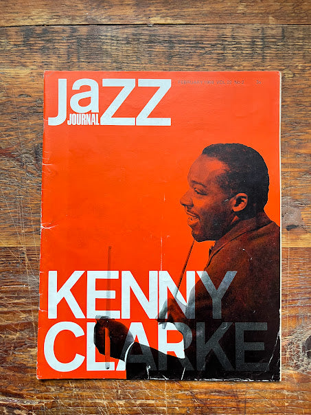 Vintage Jazz Magazine Artwork - Kenny Clarke 1968