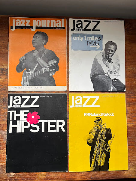 Vintage Jazz Journal Magazine cover Artwork - 1969