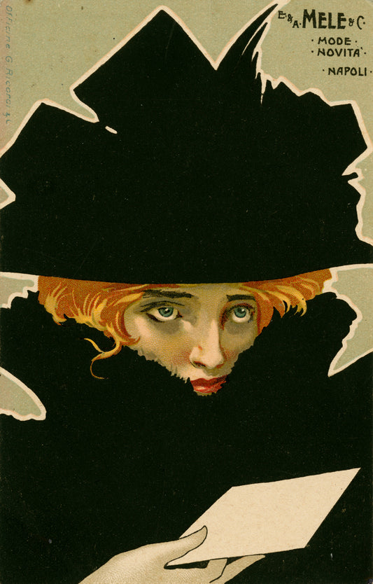 Mele department stores vintage poster c1900, Marcello Dudovich