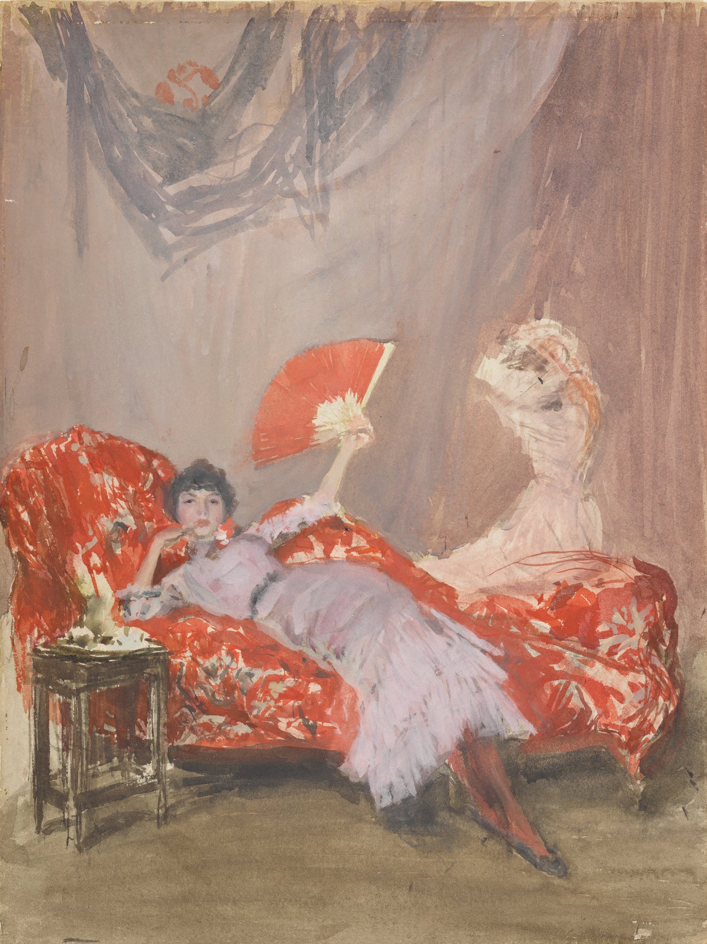 Milly Finch - James Mcneil Whistler vintage poster c1883-84