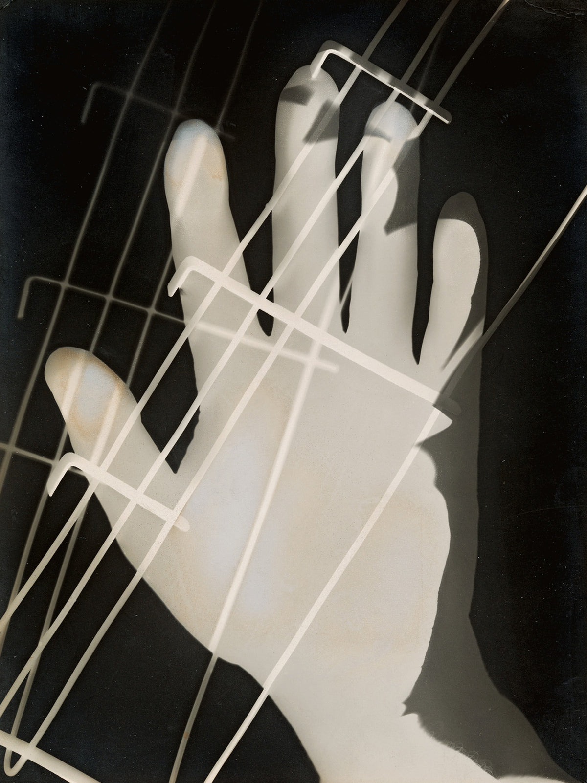 Photogram 1926 | Hand and Lines Art Print