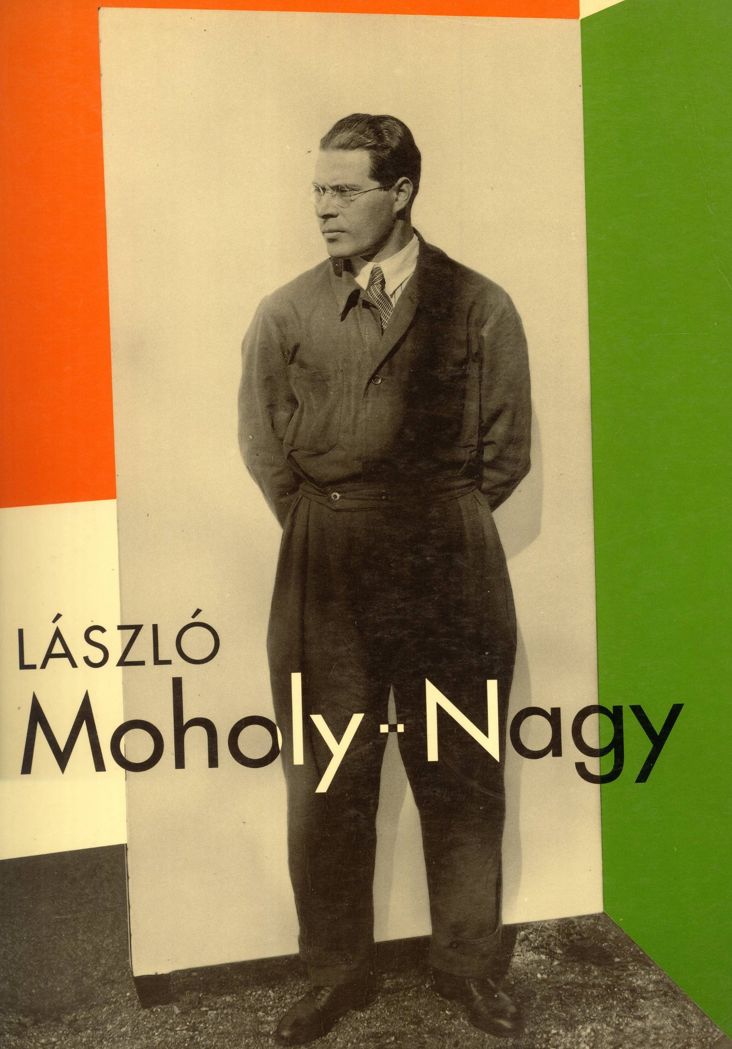 Bauhaus poster- Laszlo Moholy Nagy portrait 1925 Dessau