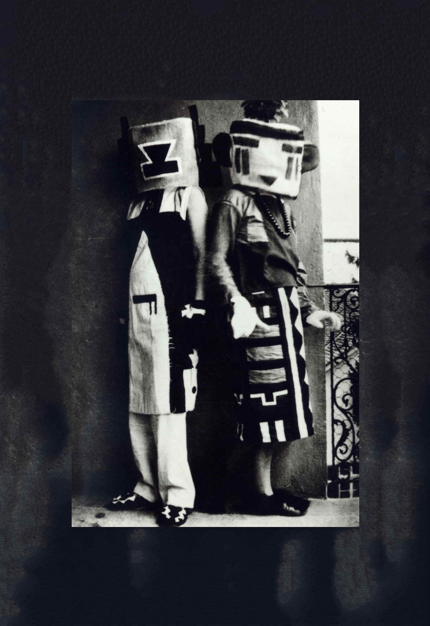 Sophie and Erika Taueber- Hopi Kachina Bauhaus c1930 poster