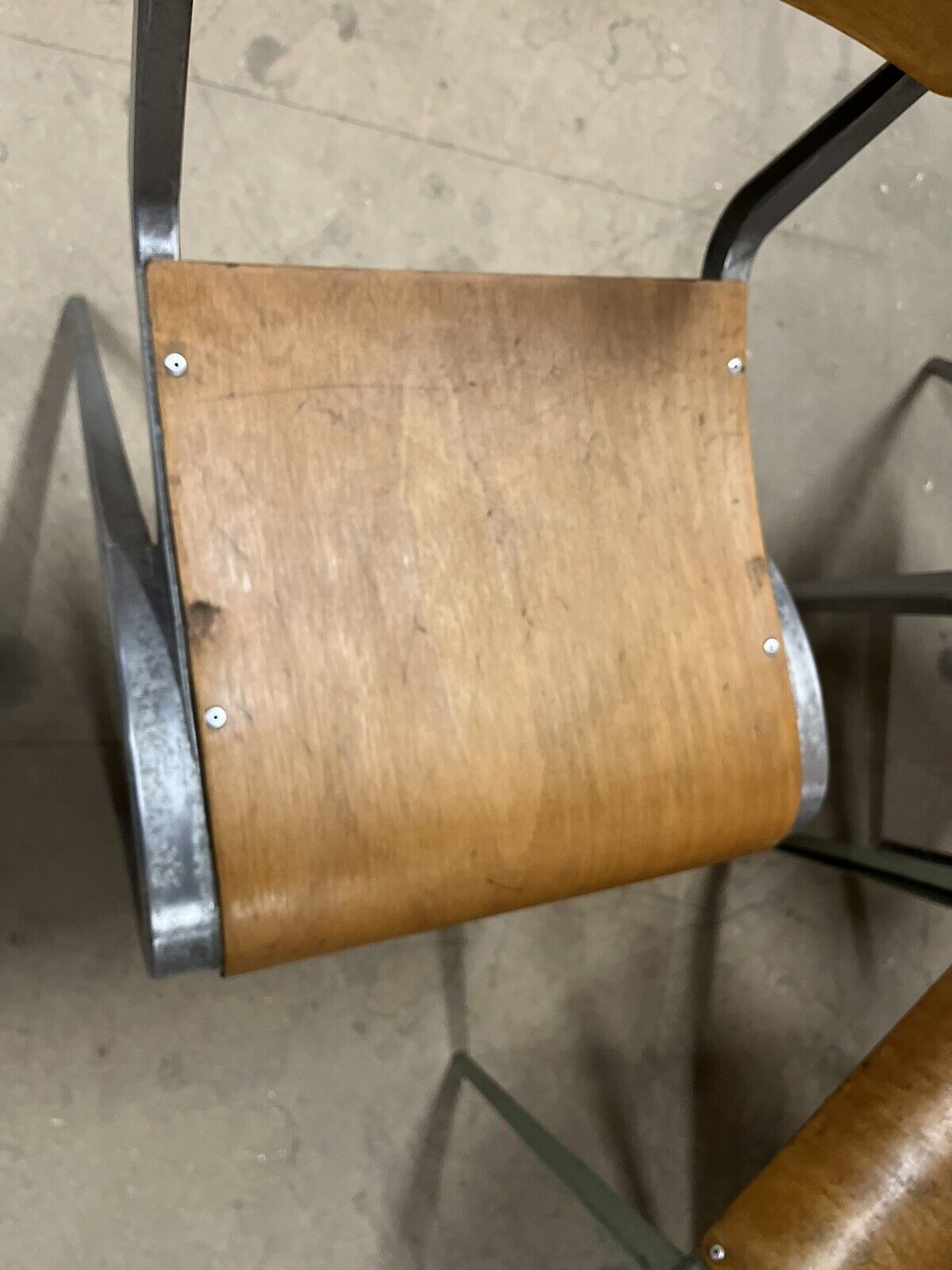 Esavian Stacking Dining Chairs by James Leonard for ESA, 1950s