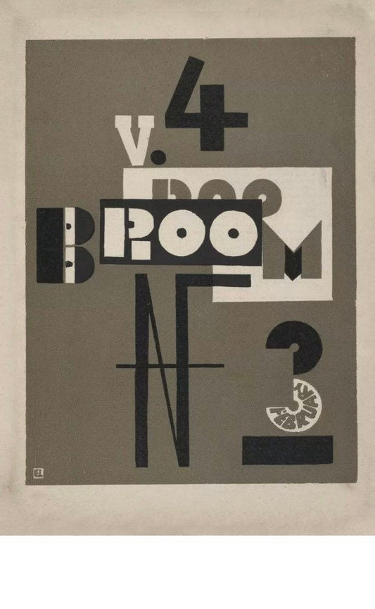 Vintage Soviet constructivism poster ‘Broom’ 1923 - Eli Lissitsky