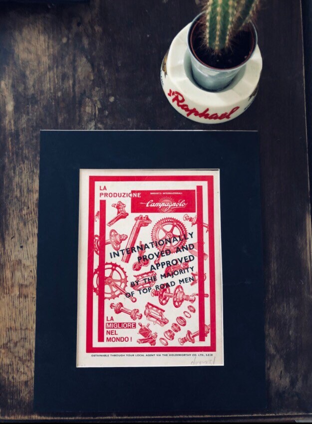 Vintage Cycling Advertisement - Campagnolo, Original 1960s
