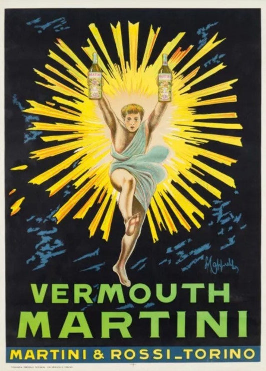 Vintage Advertising Poster - Martini by Leonetto Capiello, 1920s