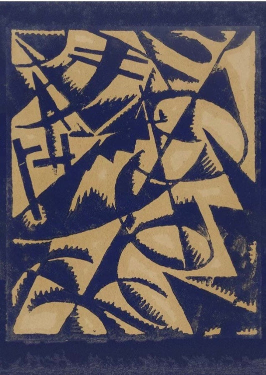 Vintage Soviet Propaganda Poster - Lyubov Popova, c1920