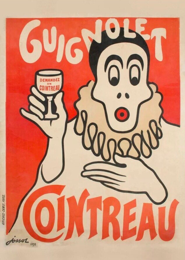 Vintage Advertising Poster - Cointreau Guignolet, c1898