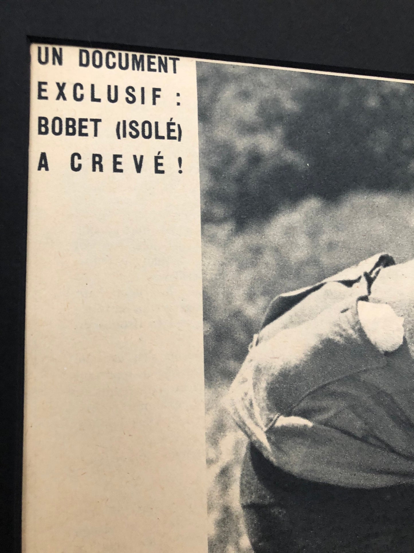 Vintage Cycling Print - Louison Bobet, Original, 1953