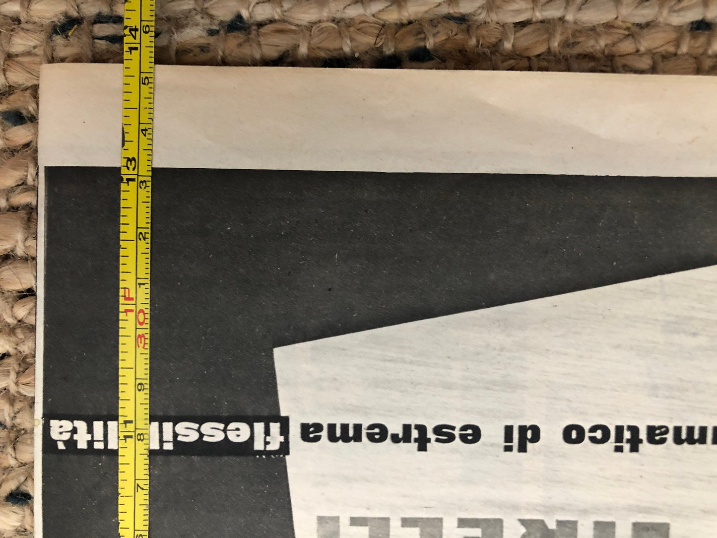 Vintage Advertising Print - Pirelli Scooter Tyres, 1953