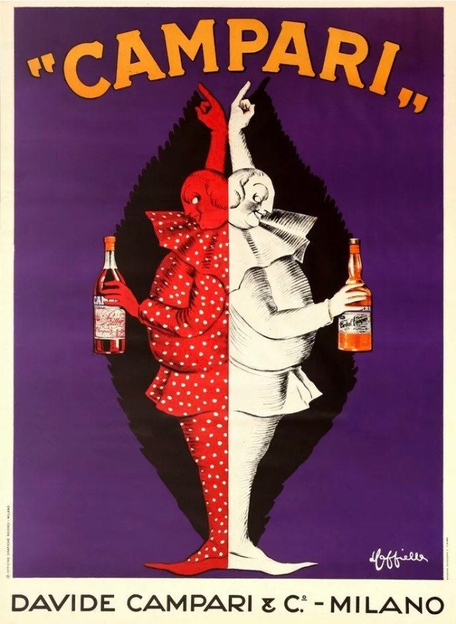 Vintage Advertising Poster - Campari by Leonetto Cappiello, c1920