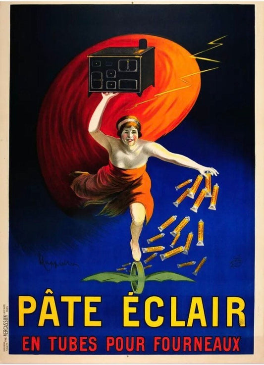Vintage Advertising Poster - Pate Eclair by Leonetto Cappielo, 1912