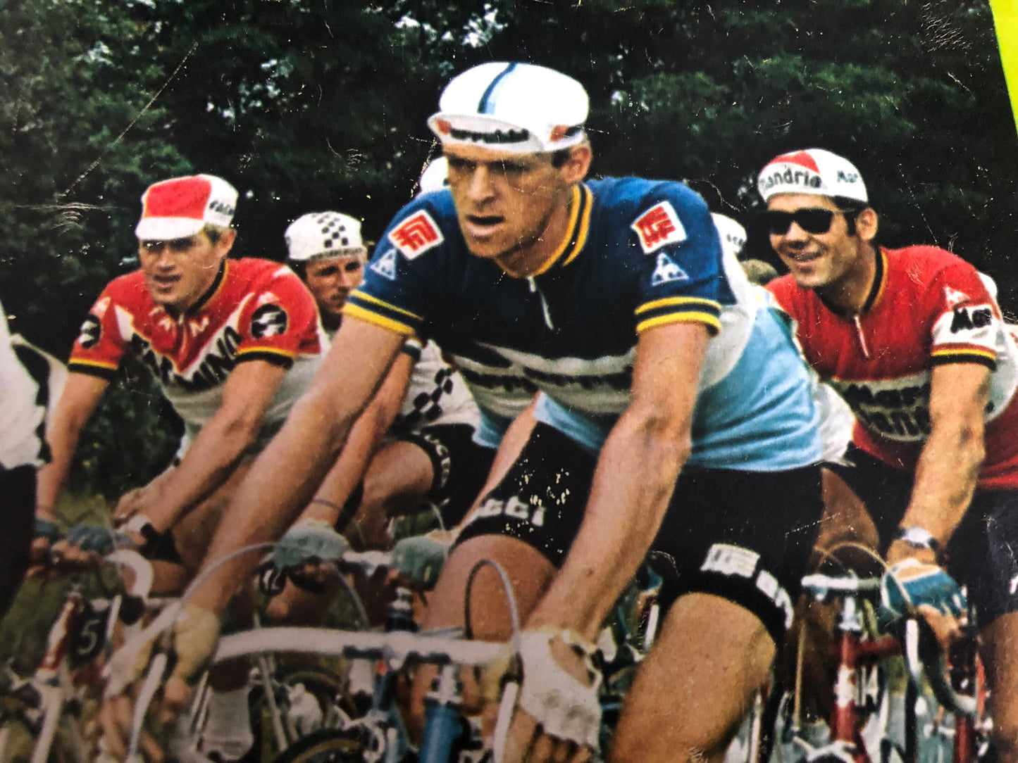 Vintage Cycling Print - Tour de France, Eddy Merckx, Original 1970