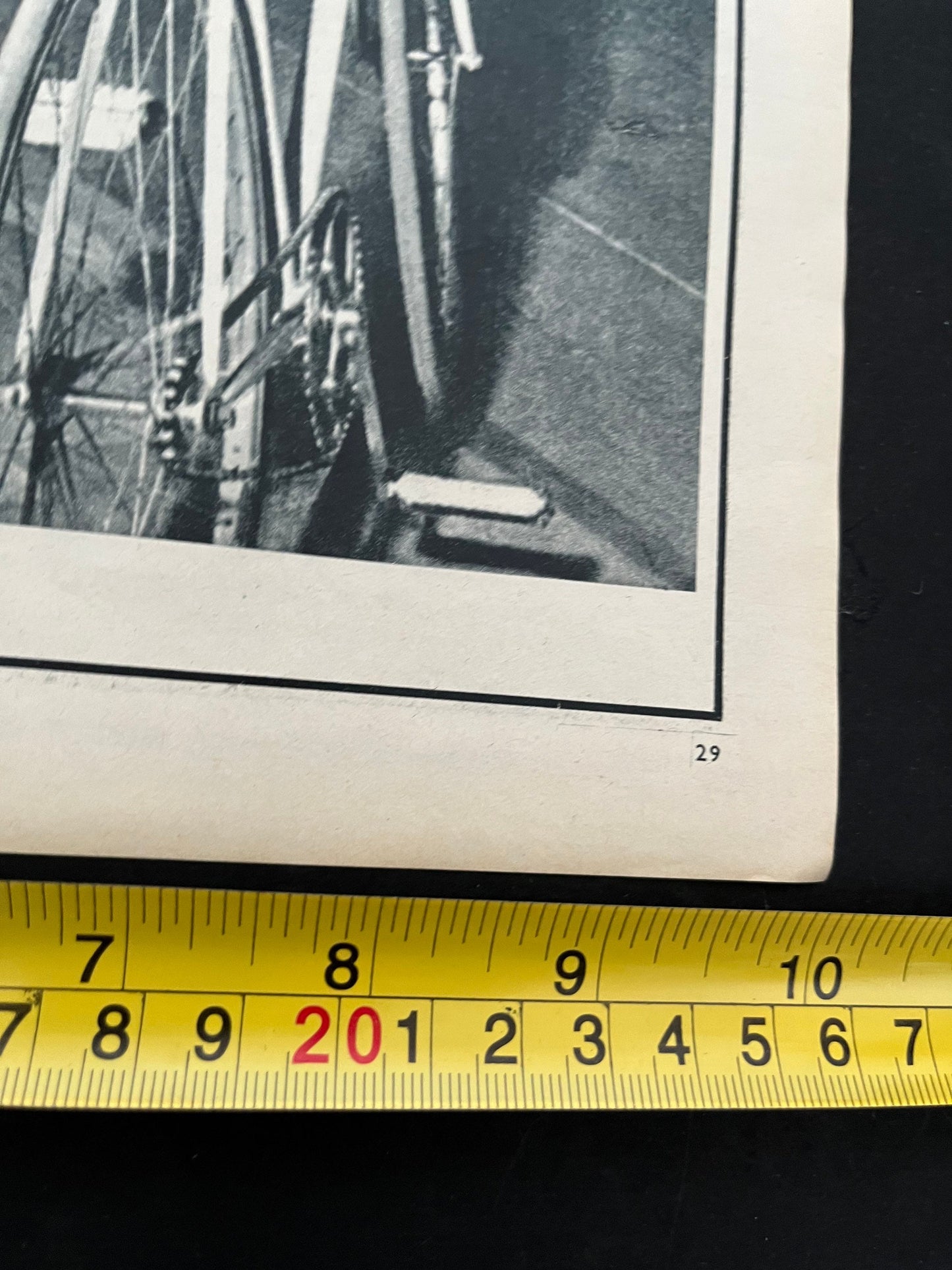 Vintage Cycling Print - Fausto Coppi/Bianchi, Original, 1951