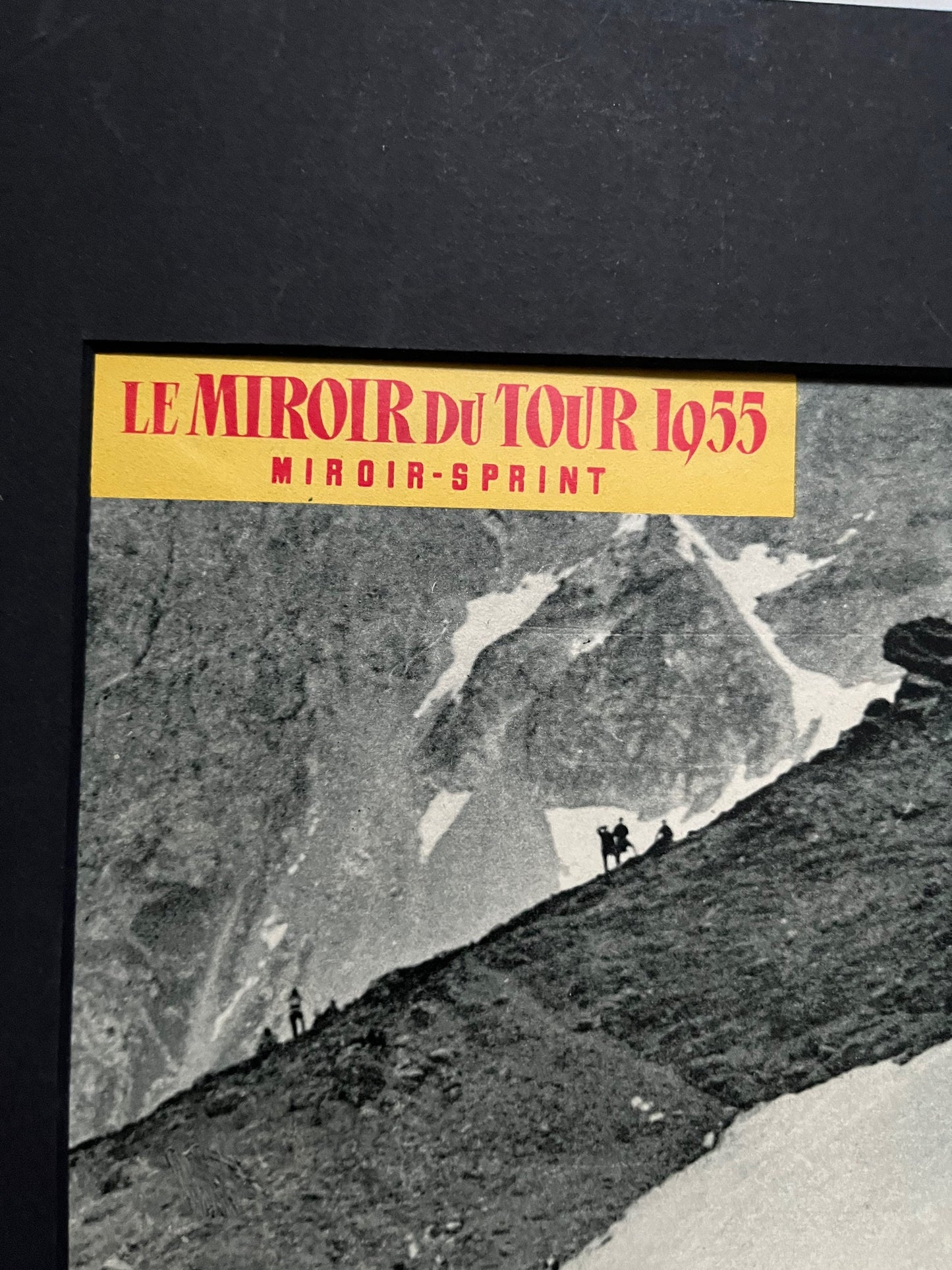 Vintage Cycling Print - Tour de France, Louison Bobet, Original 1955