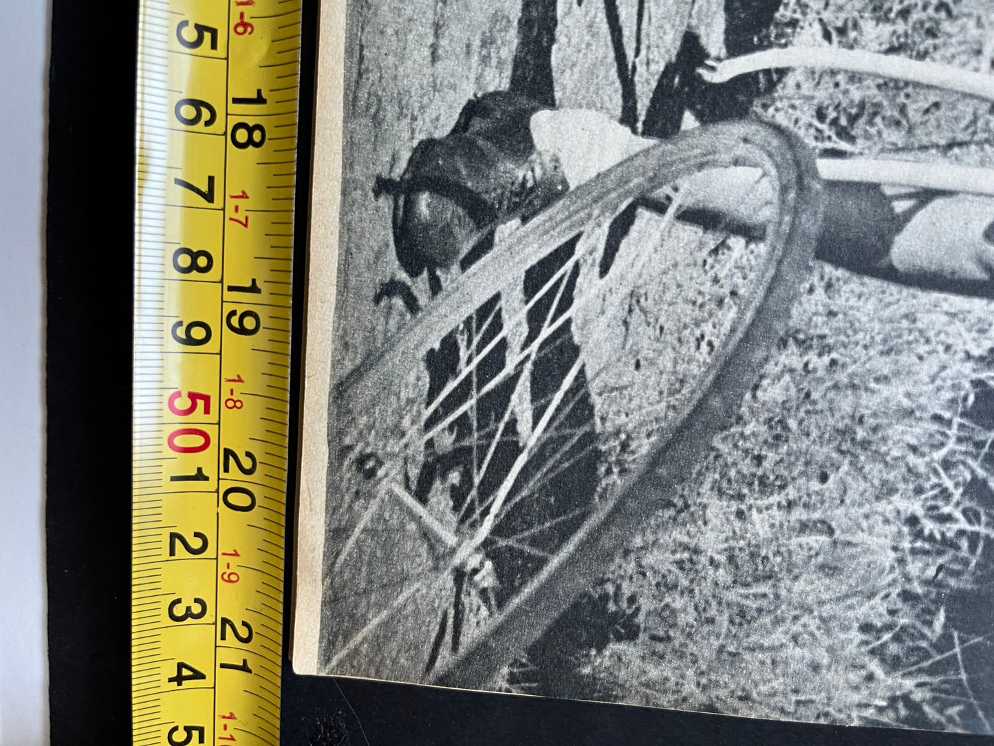 Vintage Cycling Print - Fausto Coppi, Bianchi Original, Tour de France, 1952