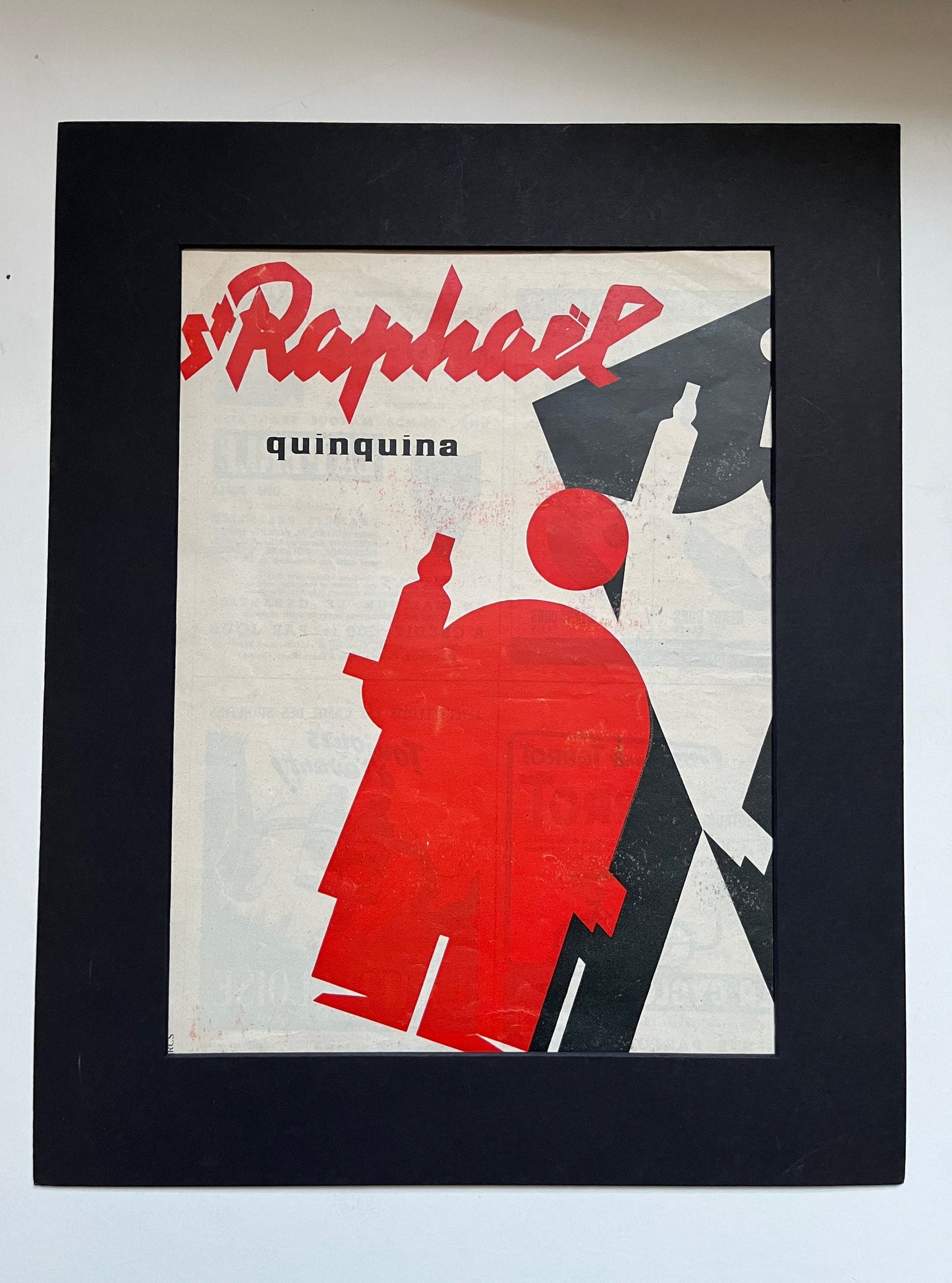 Vintage Advertising Print - France, St Raphael 1953
