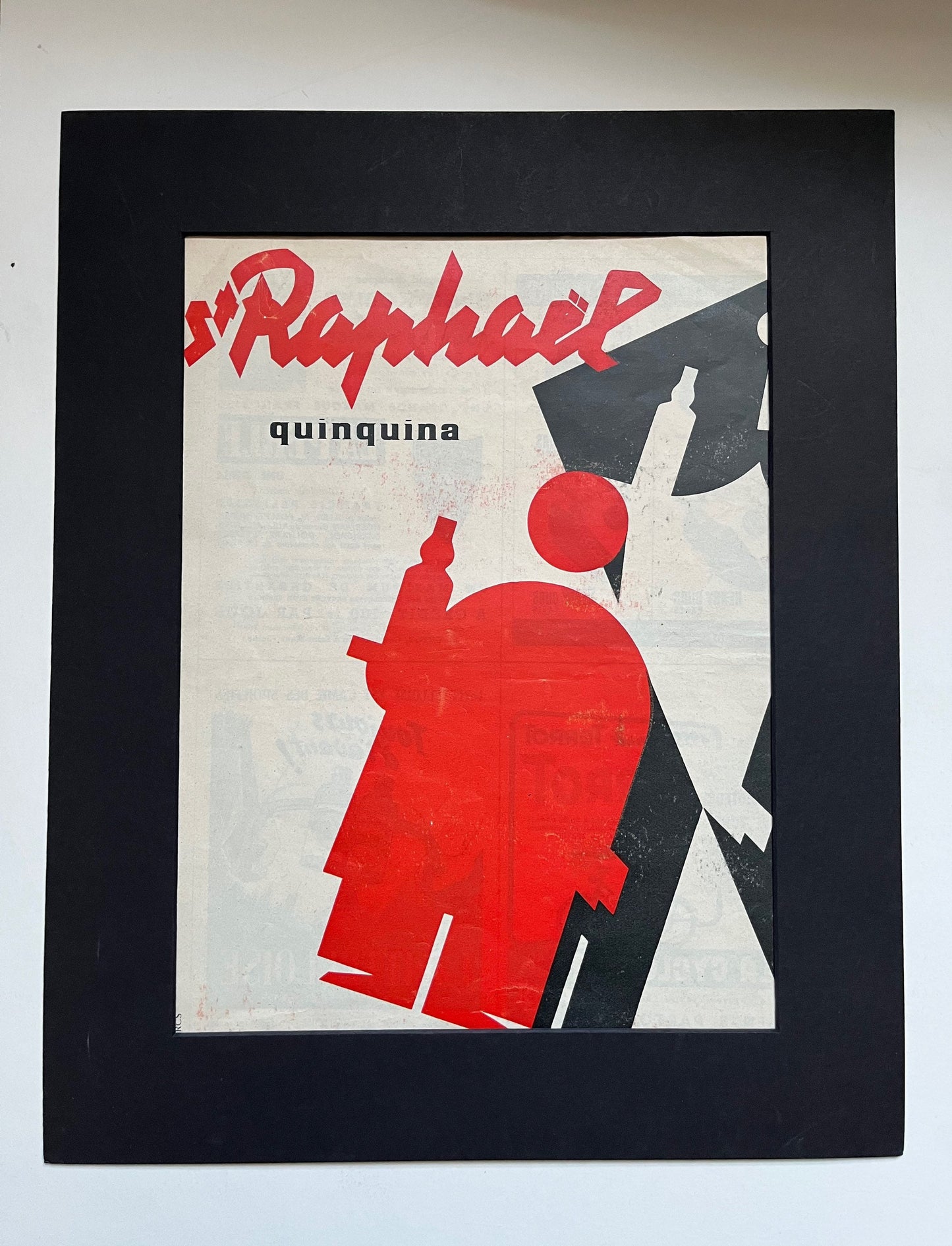 Vintage Advertising Print - France, St Raphael 1953