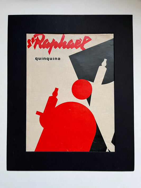 Vintage Advertising Print - St Raphael France, 1953