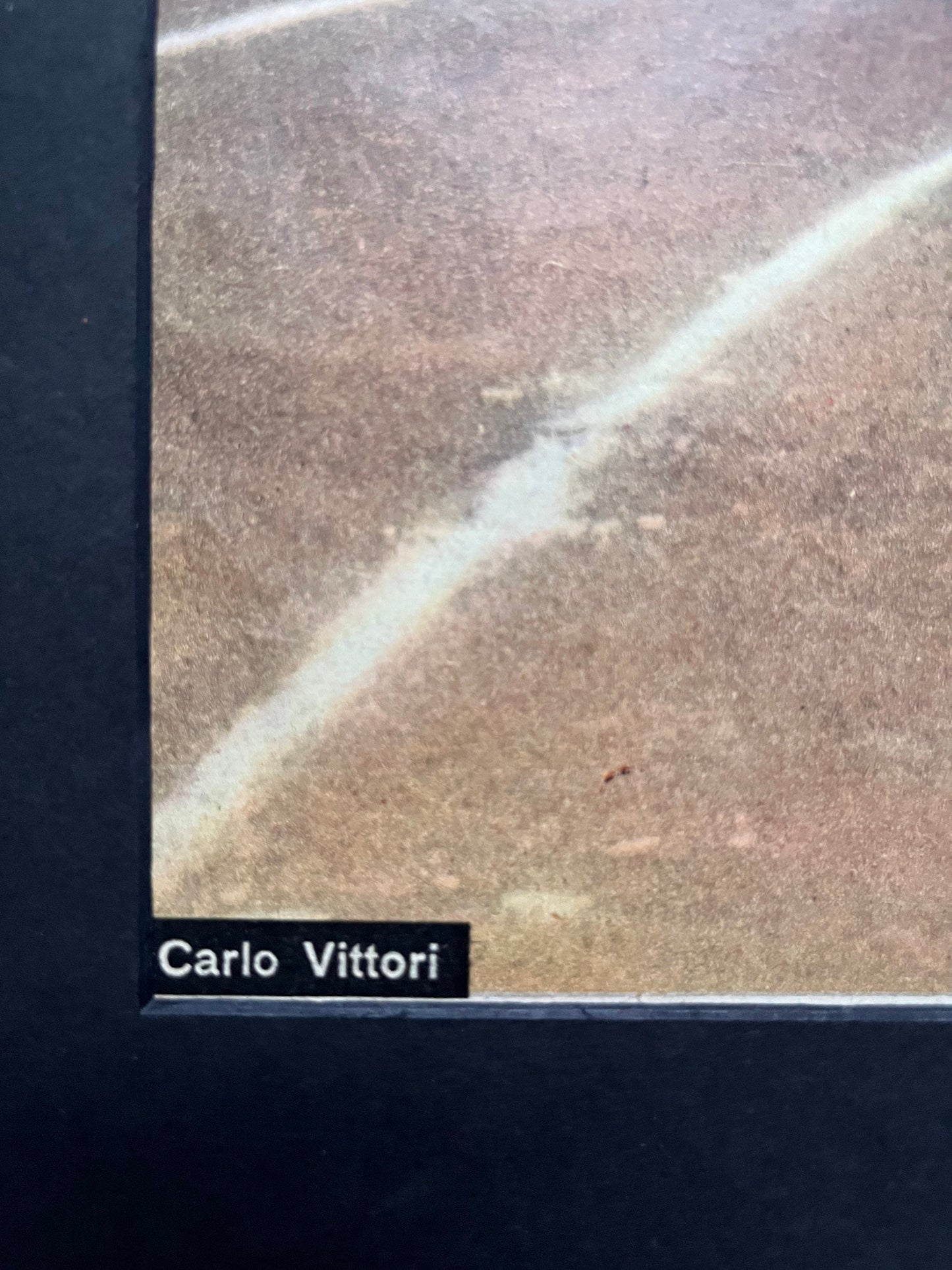 Vintage Athletics Print - Carlo Vitorri, Original 1953