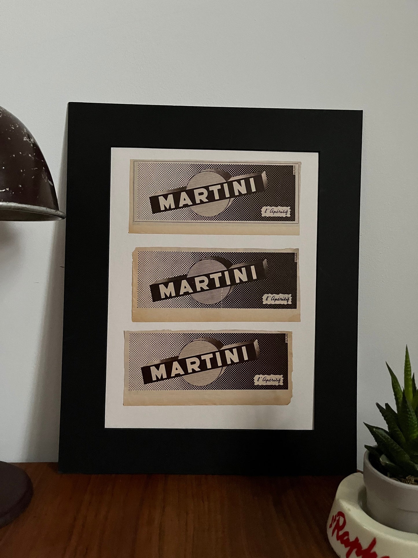 Vintage Advertising Artwork - Martini Original Italian, 1950s