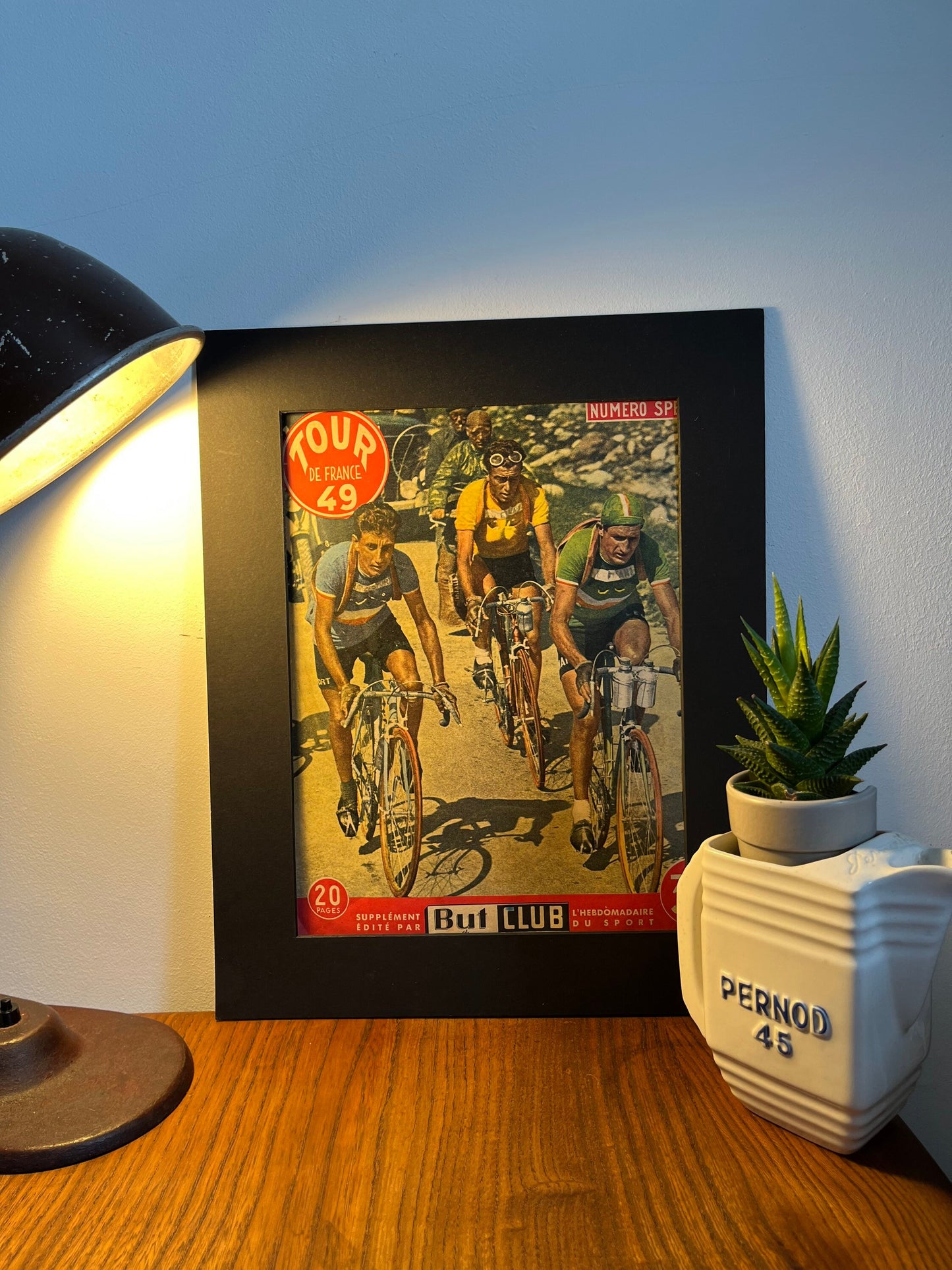 Vintage Cycling Front Cover - Tour de France, Gino Bartali/Legnano, Original 1949