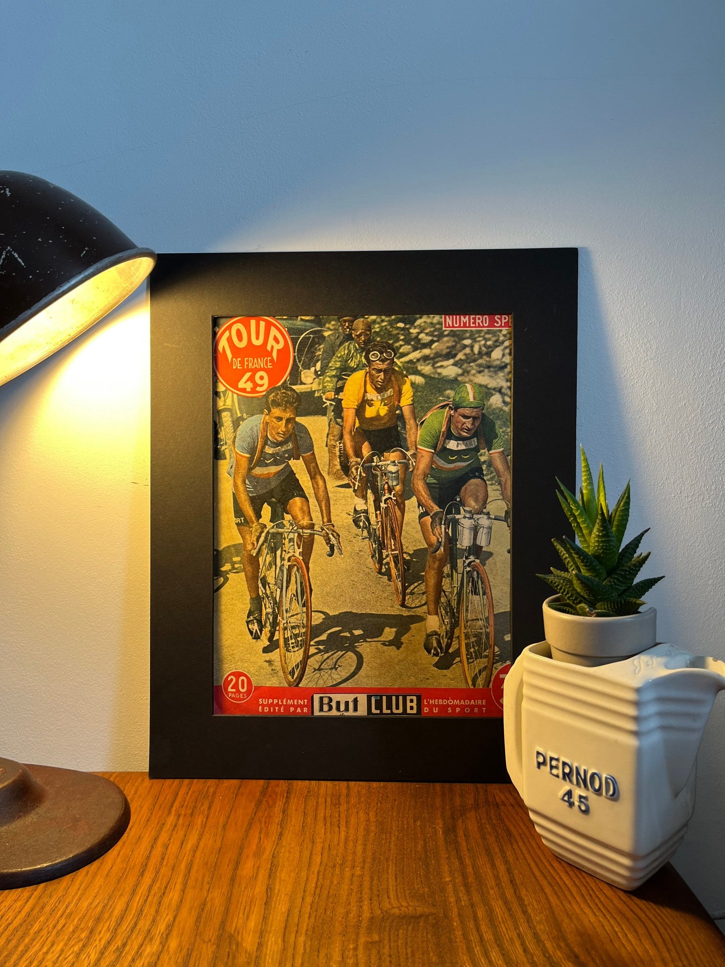 Vintage Cycling Front Cover - Tour de France, Gino Bartali/Legnano, Original 1949