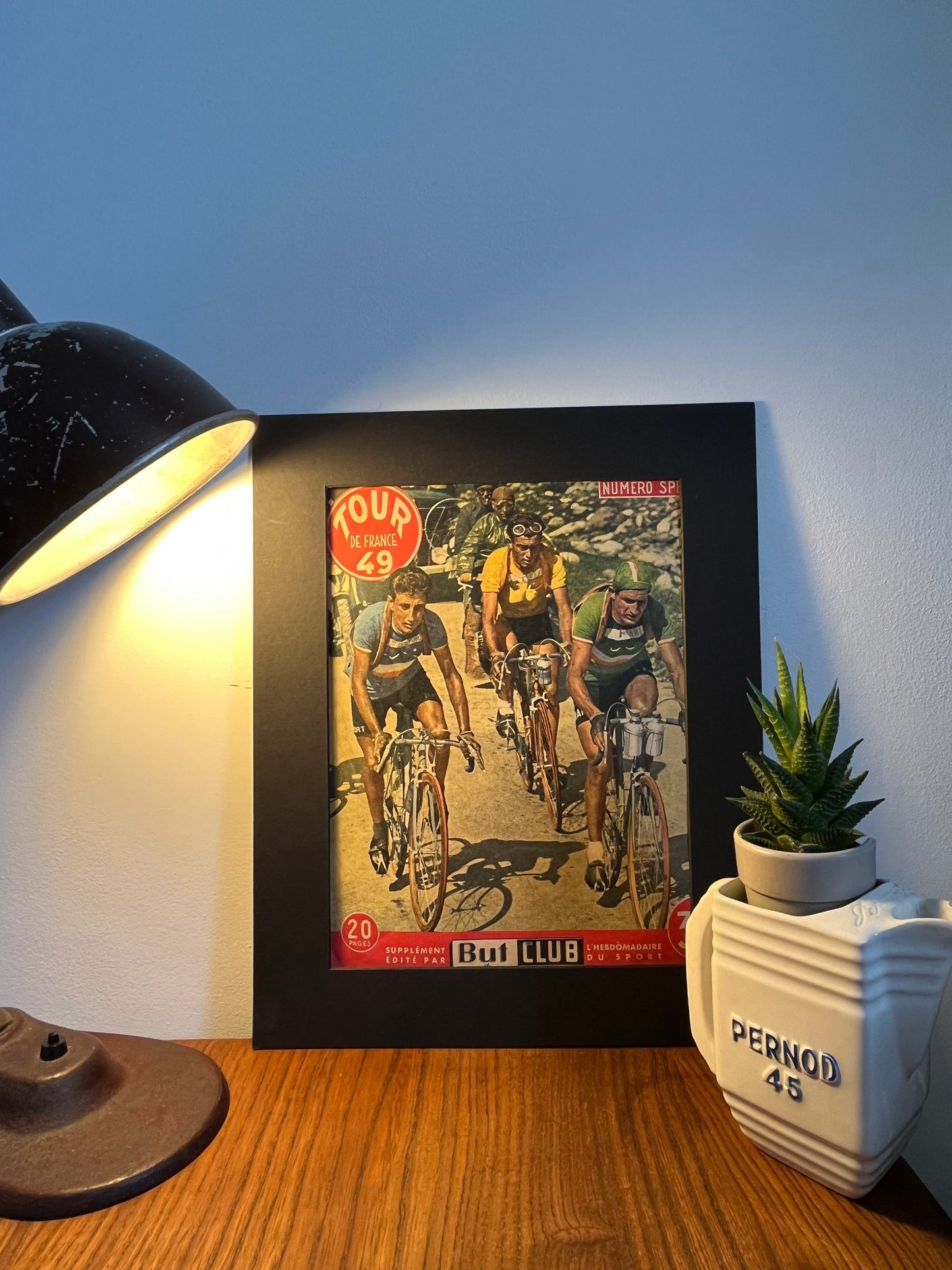 Vintage Cycling Front Cover - Tour de France, Gino Bartali/Legnano, Original 1949