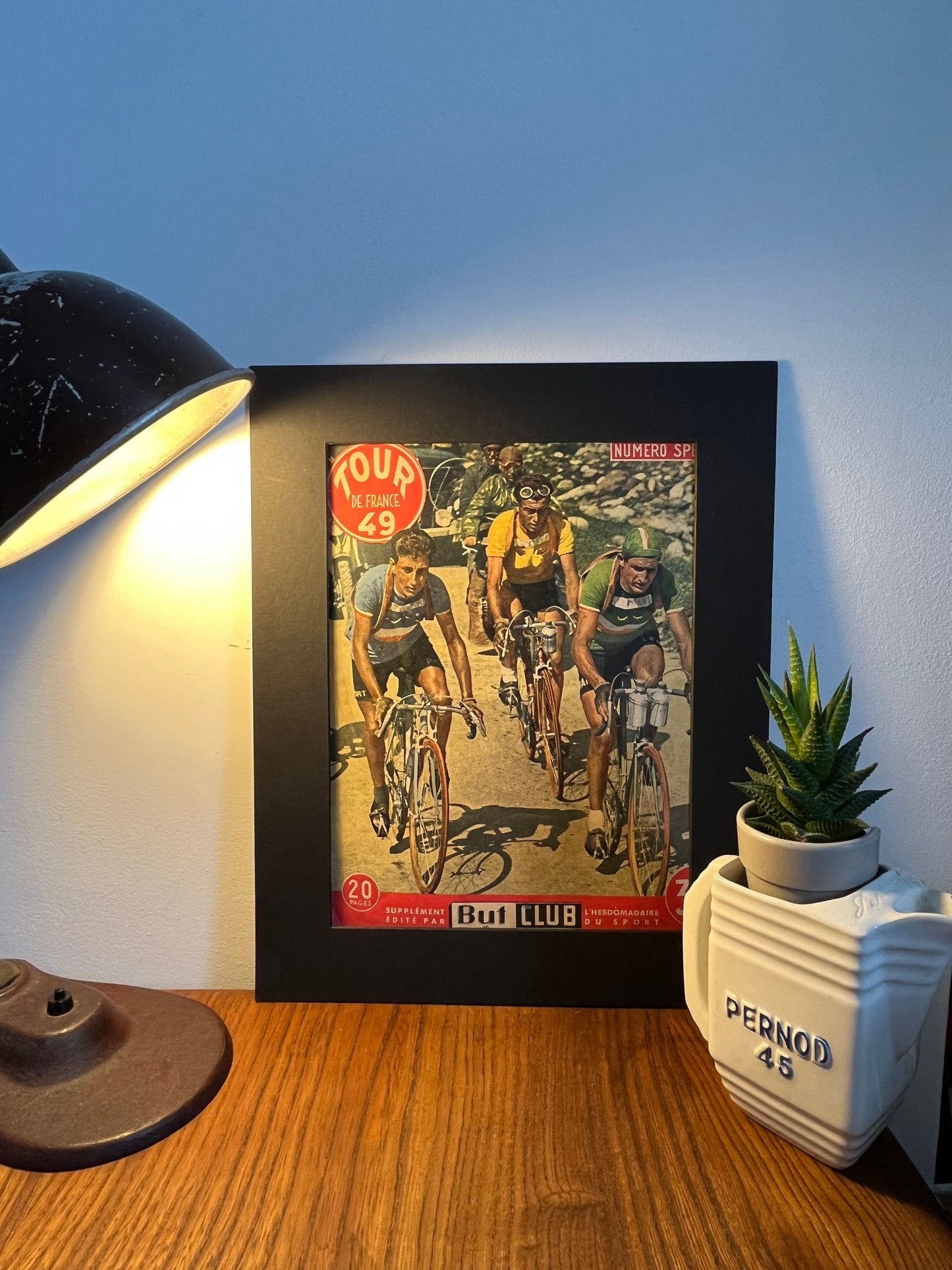 Vintage Cycling Front Cover - Tour de France, Gino Bartali/Legnano, Original 1949