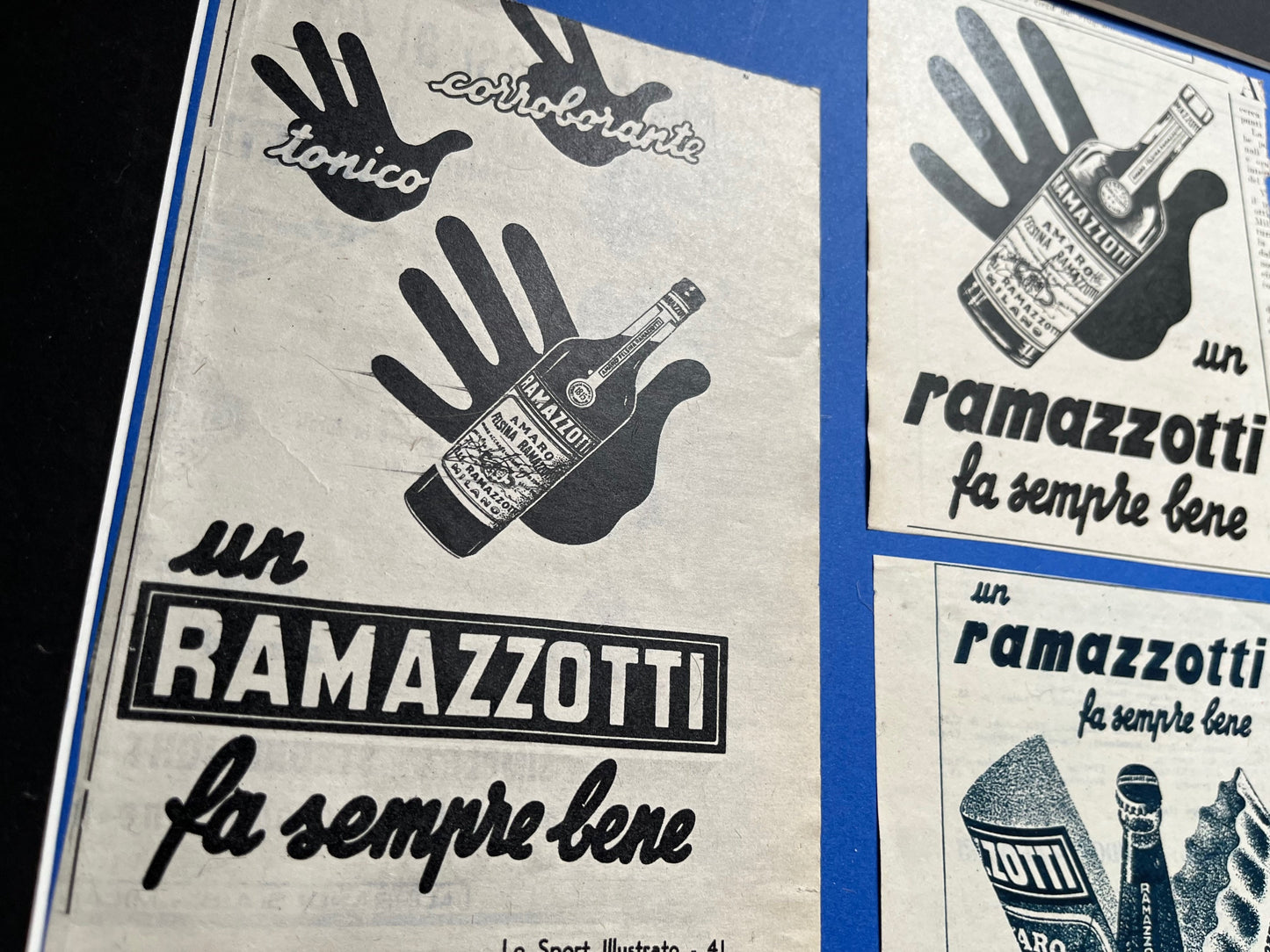 Vintage Advertising Artwork - Ramazotti, Original, Italian 1950s