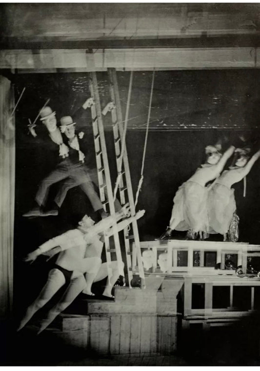 Vintage Bauhaus Design Poster - Metaphysical Theatre, Oskar Schlemmer c1923