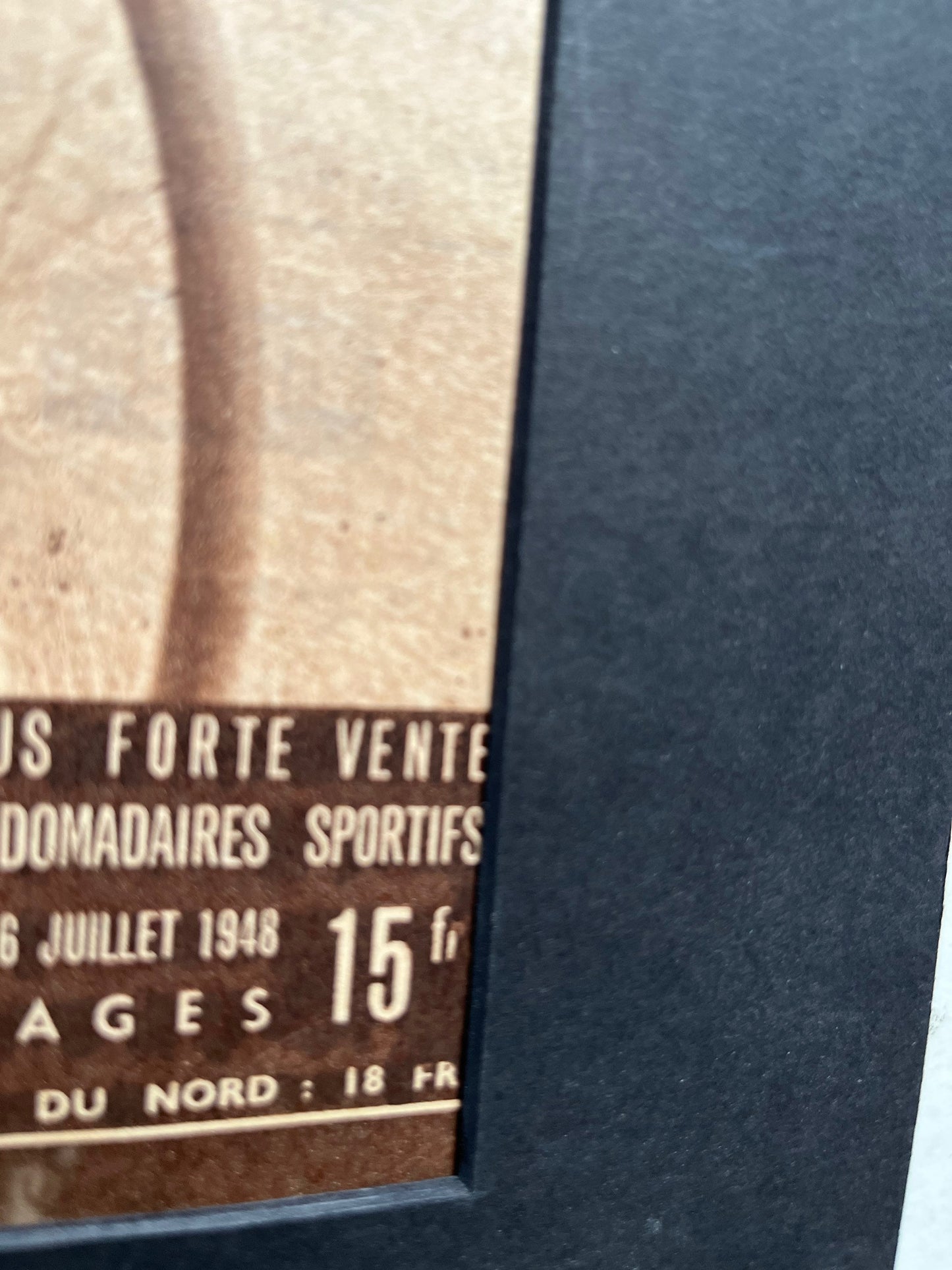 Vintage Magazine Cover - Original Tour de France, Guy LaPebie, Charles Pelissier, 1948