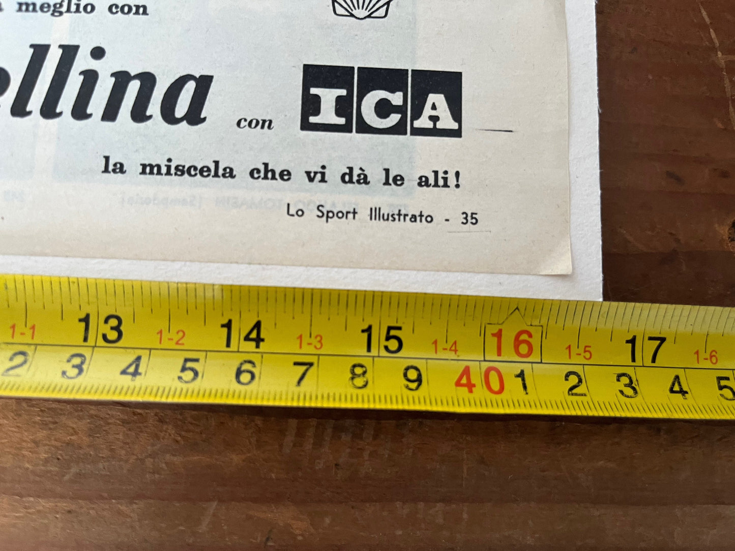 Vintage Advertising Bespoke Artwork - Lambretta Original Italian, 1950s