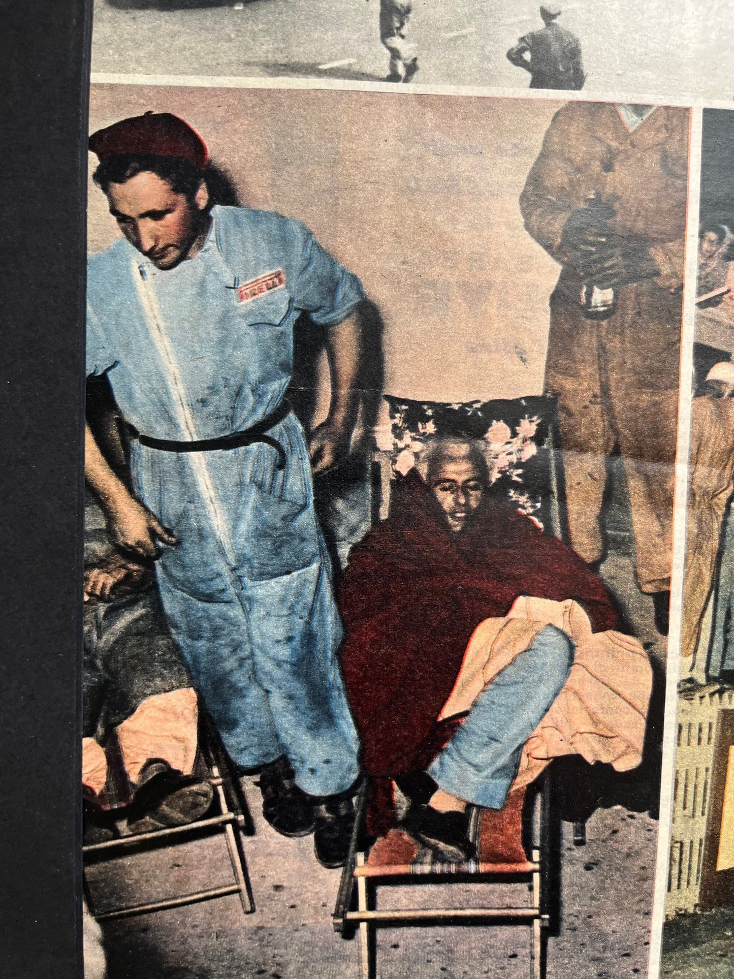 Vintage Magazine Print (Italian) - Le Mans 24 Hour, Ferrari, Original 1950