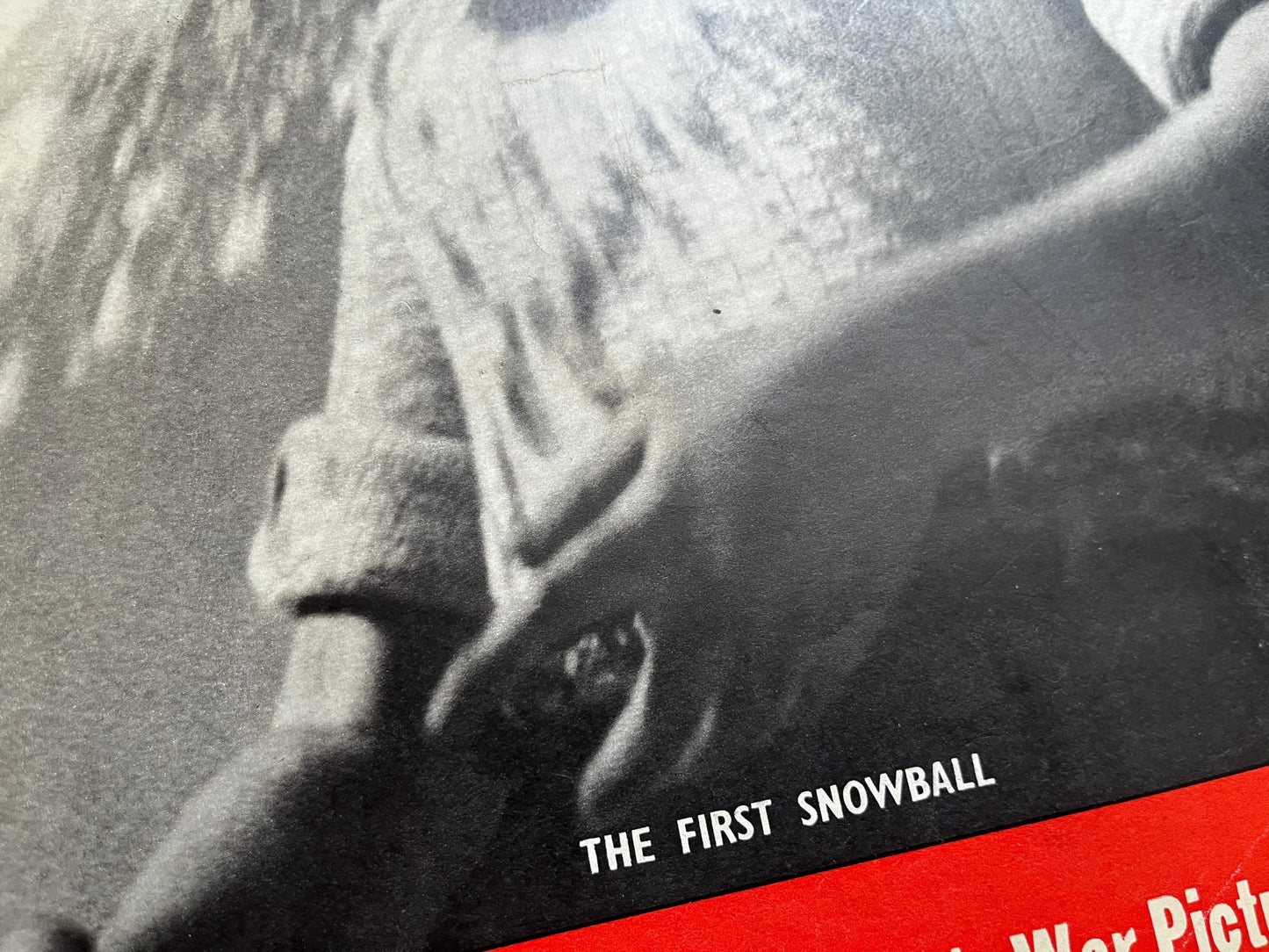 Vintage Magazine Cover - 'Snowball', Picture Post, Original 1940